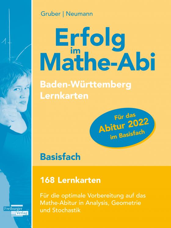 Cover-Bild Erfolg im Mathe-Abi 168 Lernkarten Basisfach Allgemeinbildendes Gymnasium Baden-Württemberg ab 2021
