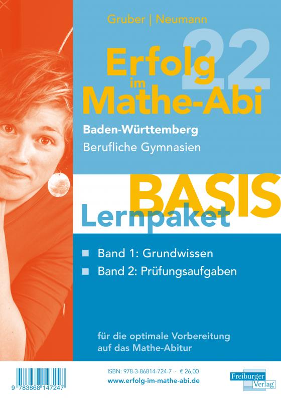 Cover-Bild Erfolg im Mathe-Abi 2022 Lernpaket 'Basis' Baden-Württemberg Berufliche Gymnasien