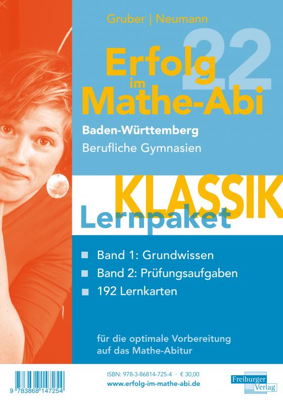 Cover-Bild Erfolg im Mathe-Abi 2022 Lernpaket 'Klassik' Baden-Württemberg Berufliche Gymnasien