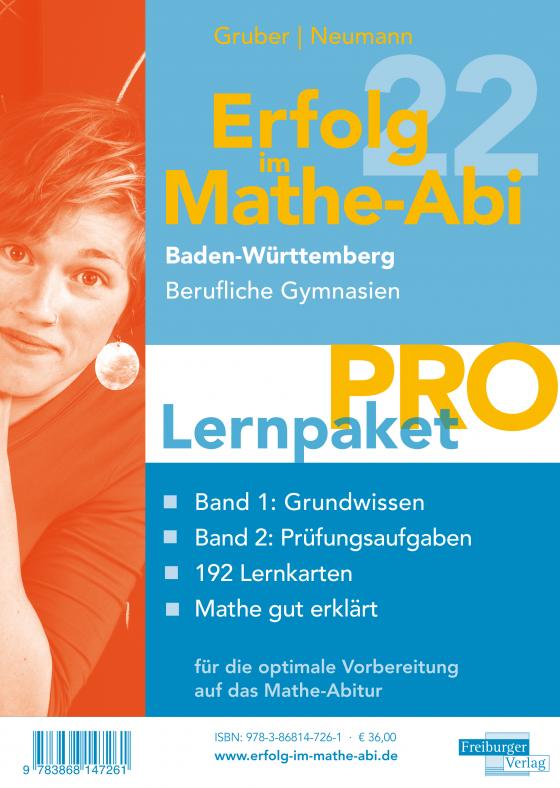 Cover-Bild Erfolg im Mathe-Abi 2022 Lernpaket 'Pro' Baden-Württemberg Berufliche Gymnasien