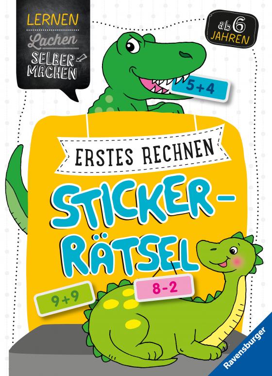 Cover-Bild Erstes Rechnen Sticker-Rätsel ab 5 Jahren