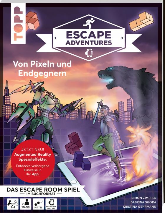 Cover-Bild Escape Adventures AR – Augmented Reality. Von Pixeln und Endgegnern