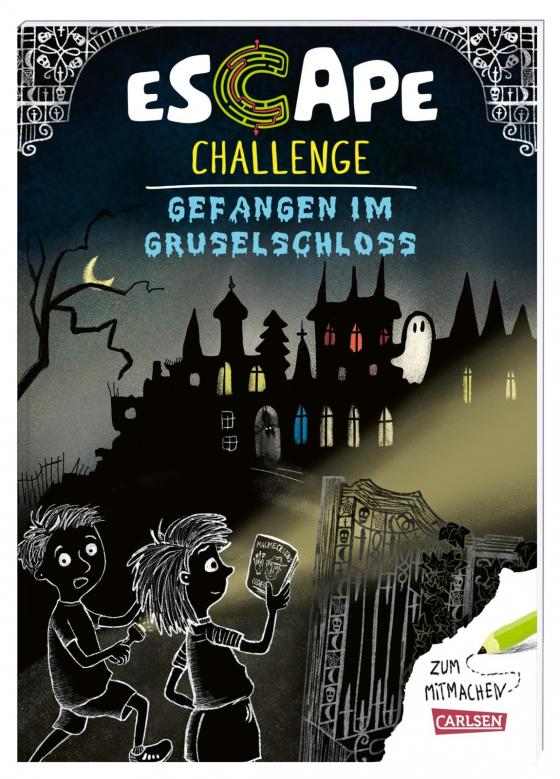 Cover-Bild Escape-Buch für Grundschulkinder: Escape Challenge: Gefangen im Gruselschloss