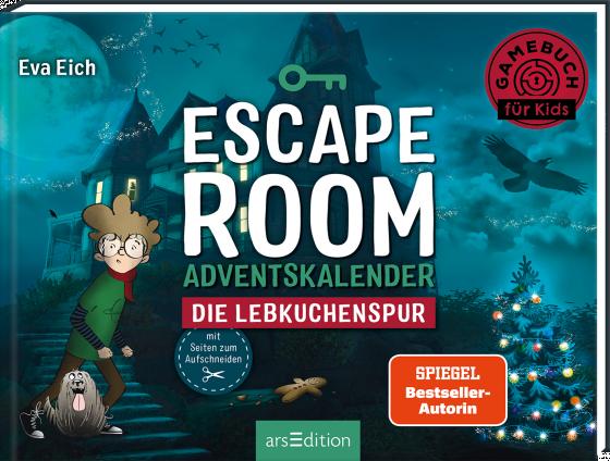 Cover-Bild Escape Room Adventskalender. Die Lebkuchenspur