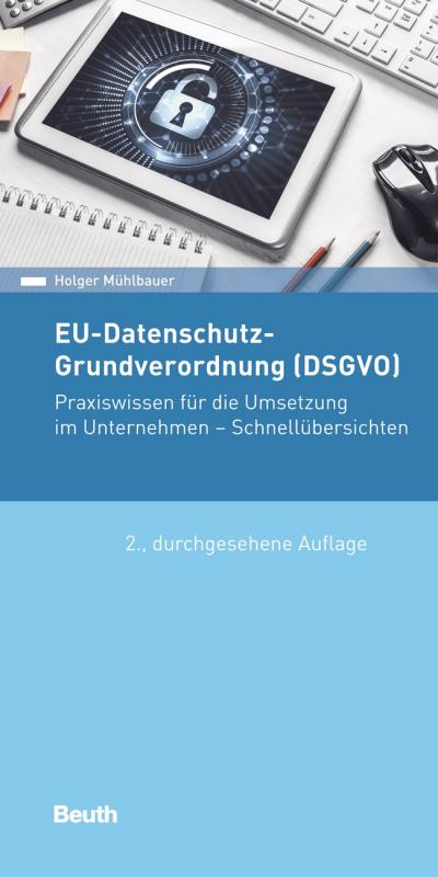 Cover-Bild EU-Datenschutz-Grundverordnung (DSGVO)