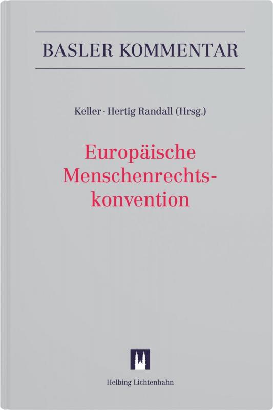 Cover-Bild Europäische Menschenrechtskonvention (EMRK)