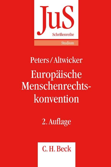 Cover-Bild Europäische Menschenrechtskonvention