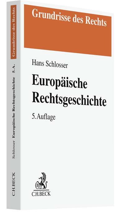 Cover-Bild Europäische Rechtsgeschichte