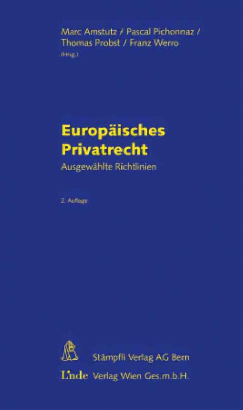 Cover-Bild Europäisches Privatrecht