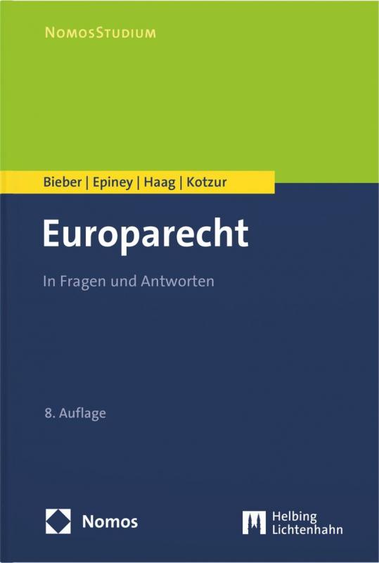 Cover-Bild Europarecht: In Fragen und Antworten