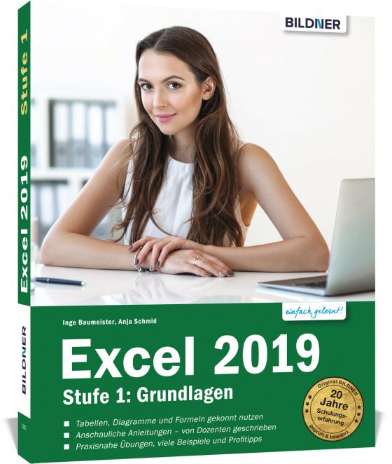 Cover-Bild Excel 2019 - Stufe 1: Grundlagen