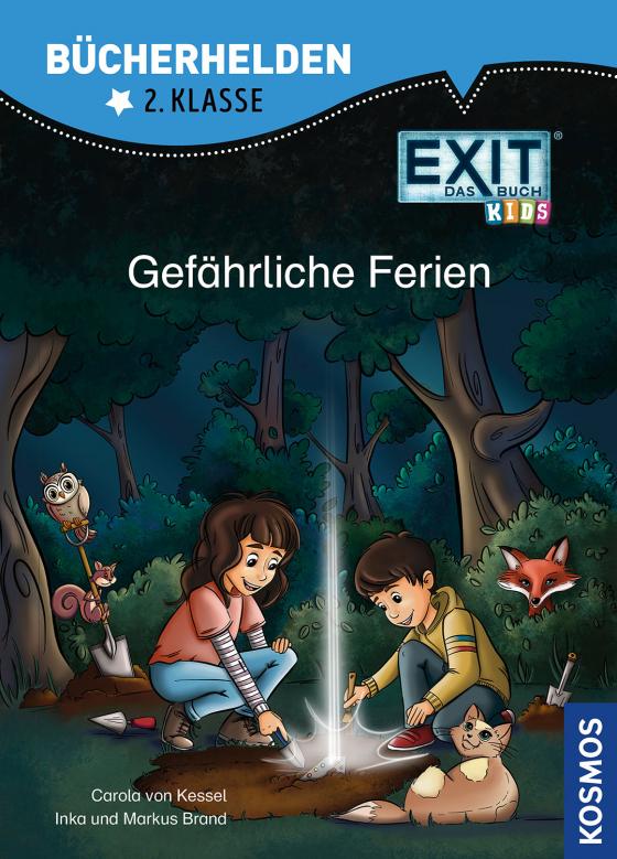 Cover-Bild EXIT® - Das Buch Kids, Bücherhelden 2. Klasse, Gefährliche Ferien