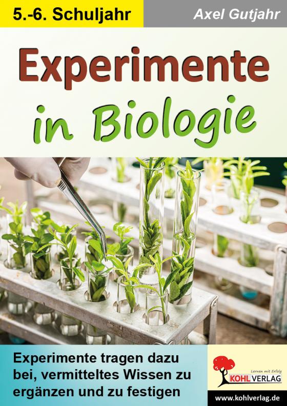 Cover-Bild Experimente in Biologie