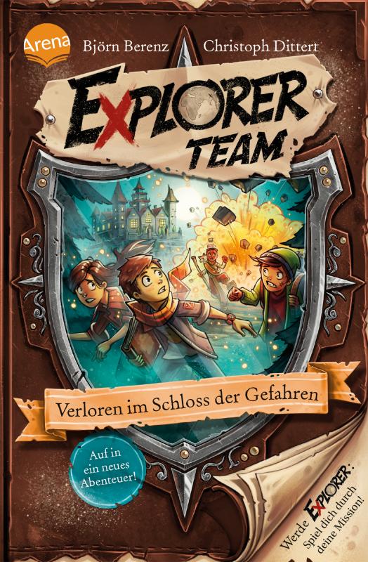 Cover-Bild Explorer Team. Verloren im Schloss der Gefahren