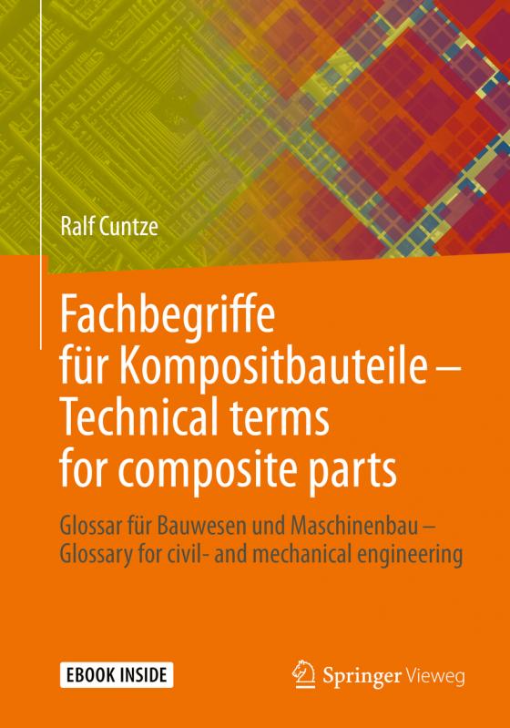 Cover-Bild Fachbegriffe für Kompositbauteile – Technical terms for composite parts