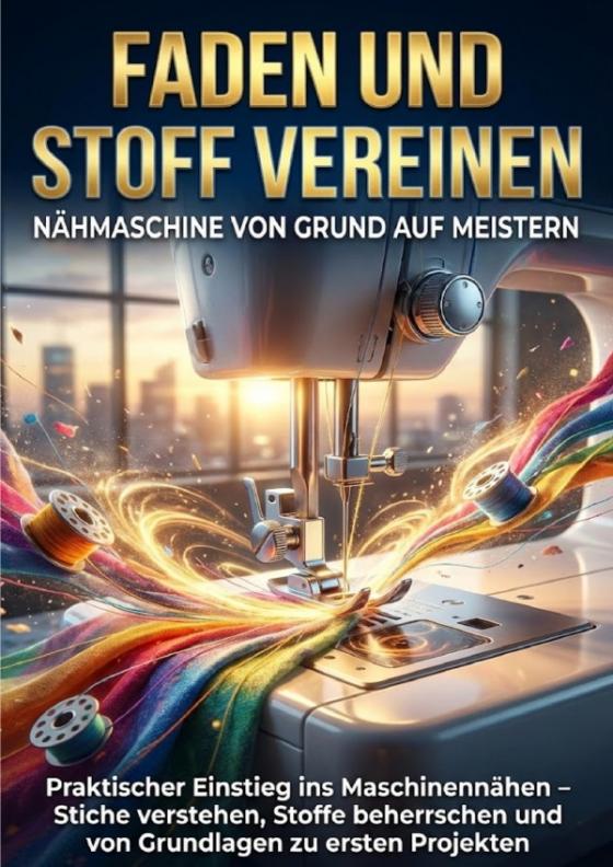 Cover-Bild Faden und Stoff Vereinen: Nähmaschine von Grund auf Meistern
