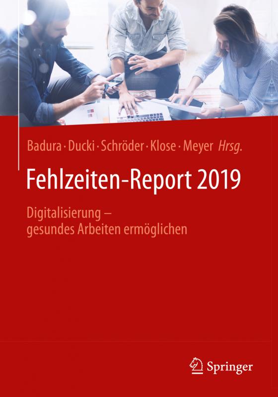 Cover-Bild Fehlzeiten-Report 2019