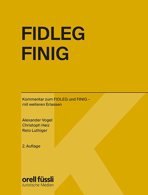 Cover-Bild FIDLEG/FINIG Kommentar