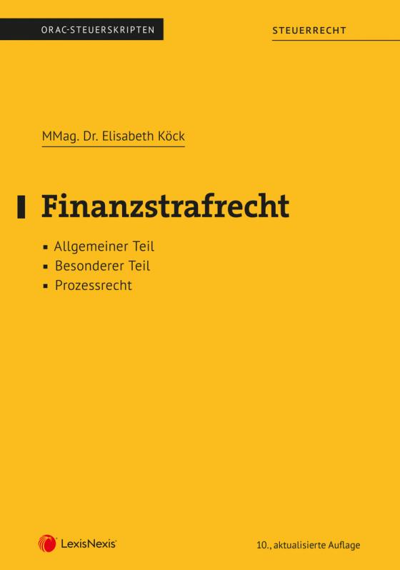 Cover-Bild Finanzstrafrecht (Skriptum)
