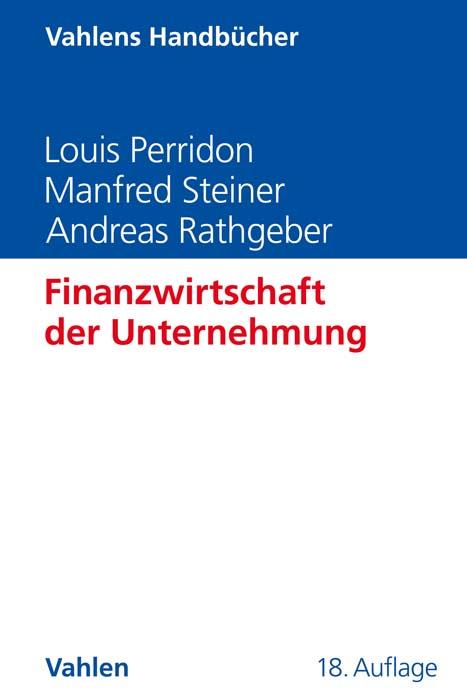 Cover-Bild Finanzwirtschaft der Unternehmung