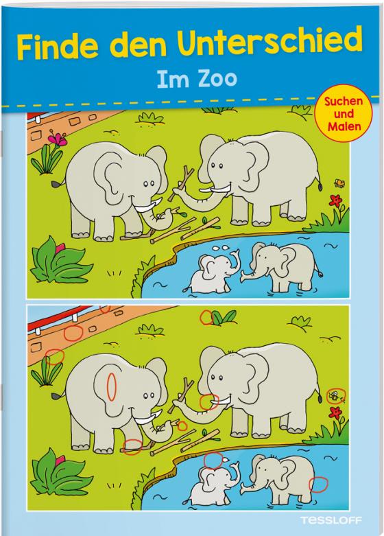 Cover-Bild Finde den Unterschied Im Zoo