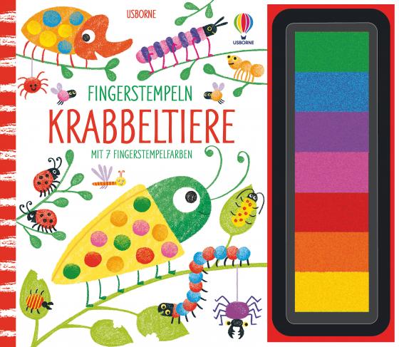 Cover-Bild Fingerstempeln: Krabbeltiere