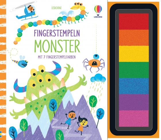 Cover-Bild Fingerstempeln: Monster