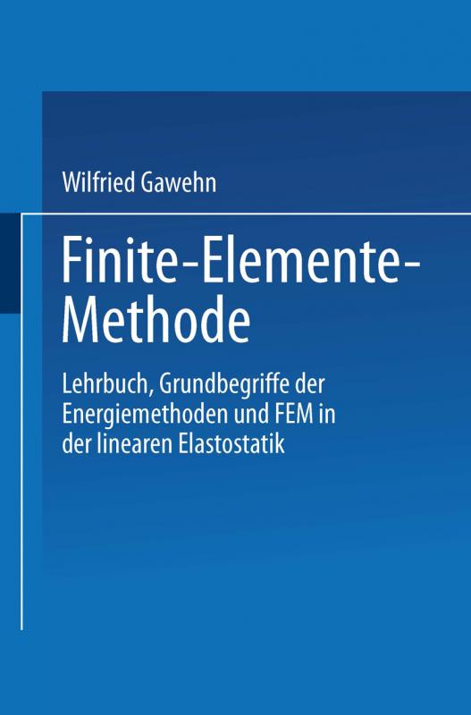 Cover-Bild Finite-Elemente-Methode