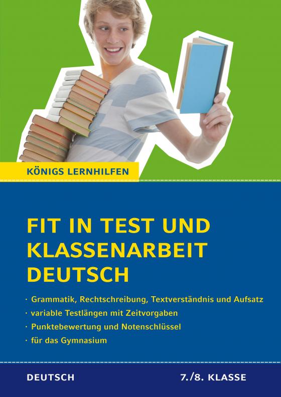 Cover-Bild Fit in Test und Klassenarbeit – Deutsch. 7./8. Klasse Gymnasium