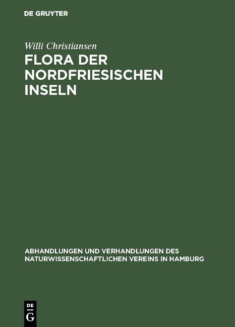 Cover-Bild Flora der Nordfriesischen Inseln