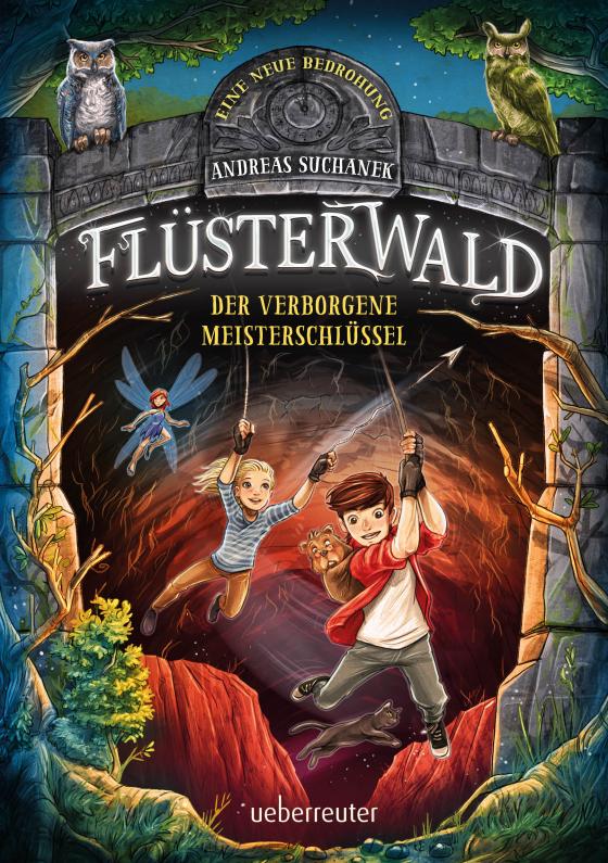 Cover-Bild Flüsterwald - Eine neue Bedrohung. Der verborgene Meisterschlüssel. (Flüsterwald, Staffel II, Bd. 1)