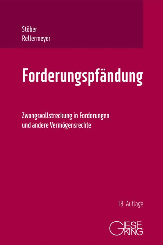 Cover-Bild Forderungspfändung