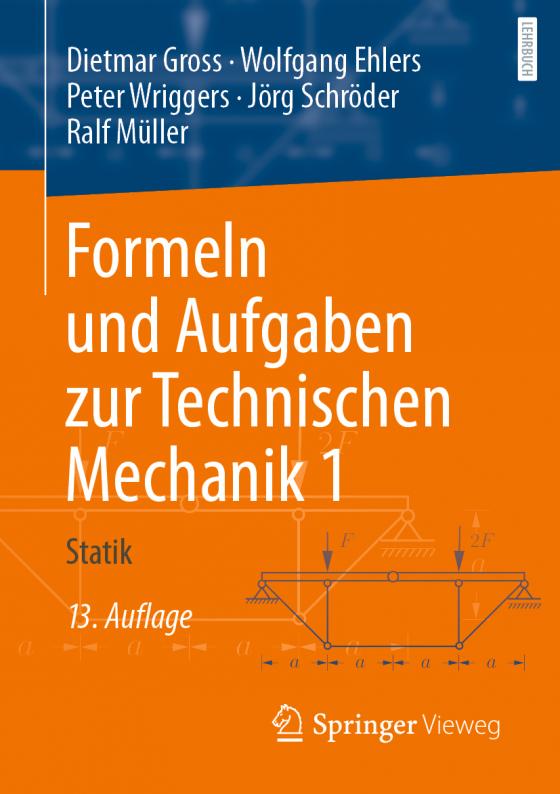 Cover-Bild Formeln und Aufgaben zur Technischen Mechanik 1