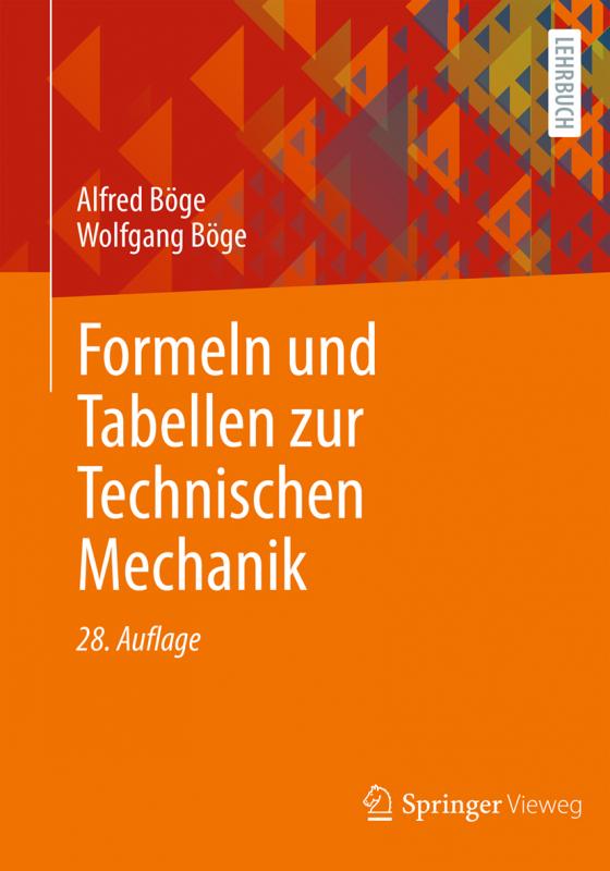 Cover-Bild Formeln und Tabellen zur Technischen Mechanik