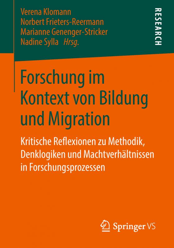 Cover-Bild Forschung im Kontext von Bildung und Migration