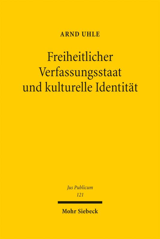 Cover-Bild Freiheitlicher Verfassungsstaat und kulturelle Identität