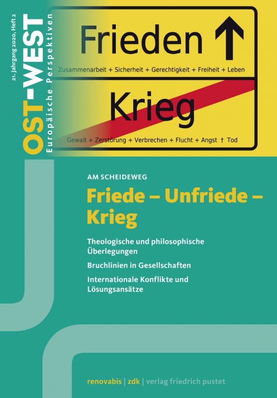 Cover-Bild Friede - Unfriede - Krieg