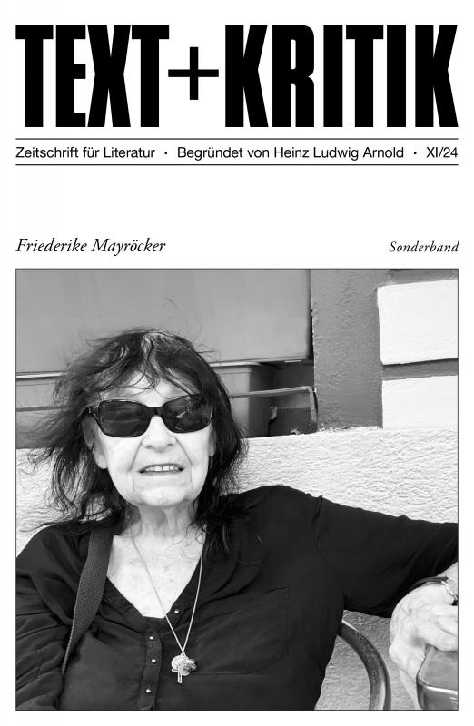 Cover-Bild Friederike Mayröcker