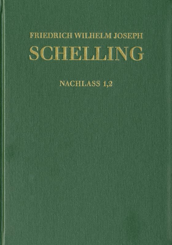Cover-Bild Friedrich Wilhelm Joseph Schelling: Historisch-kritische Ausgabe / Reihe II: Nachlaß. Band 1,2: Kommentar zum Buch ›Hiob‹ (1790–1793)