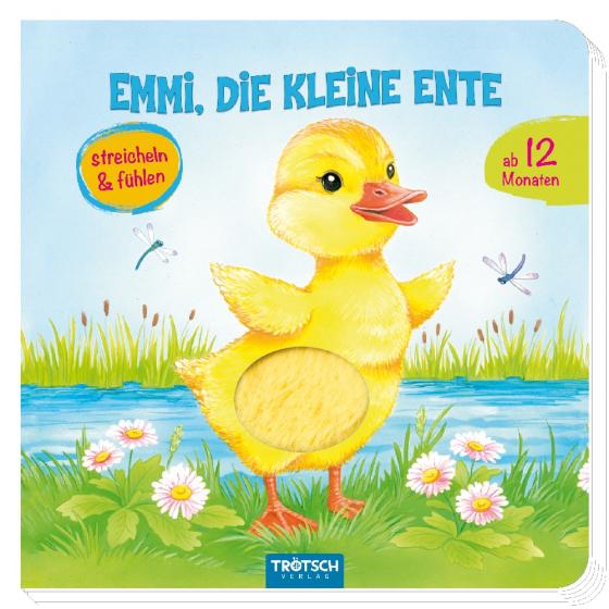 Cover-Bild Fühlbuch "Emmi, die kleine Ente"
