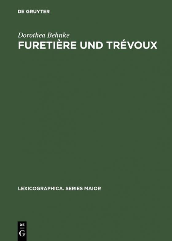 Cover-Bild Furetière und Trévoux
