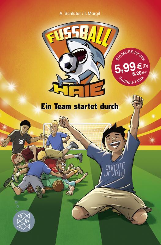 Cover-Bild Fußball-Haie: Ein Team startet durch