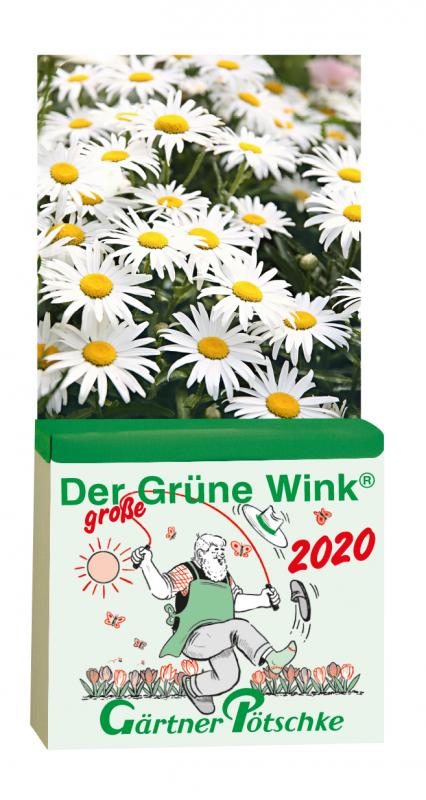 Cover-Bild Gärtner Pötschkes Der GROSSE Grüne Wink Tages-Gartenkalender 2020