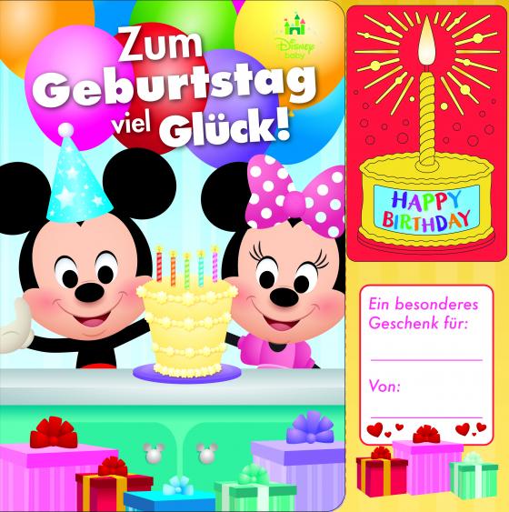 Cover-Bild Geburtstags-Soundbuch, Disney Baby, Zum Geburtstag viel Glück!