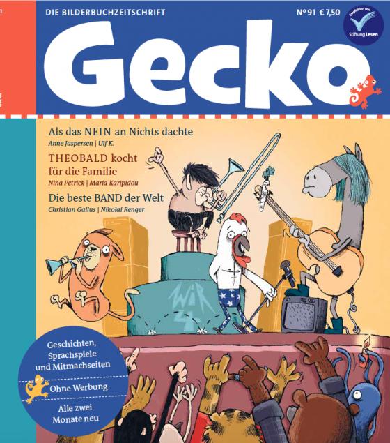 Cover-Bild Gecko Kinderzeitschrift Band 91