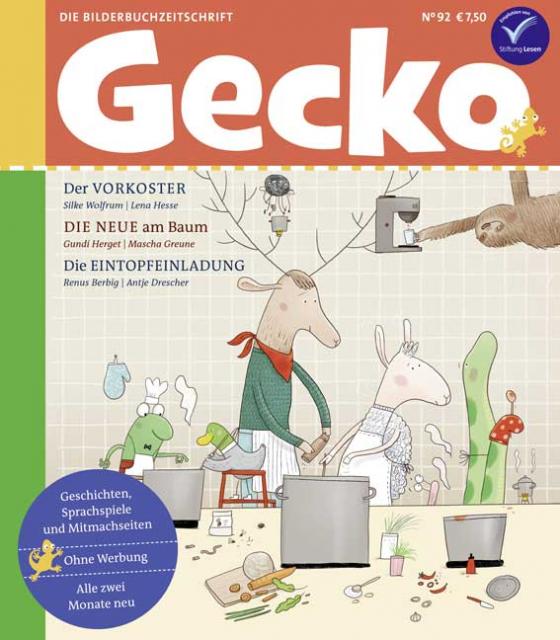Cover-Bild Gecko Kinderzeitschrift Band 92