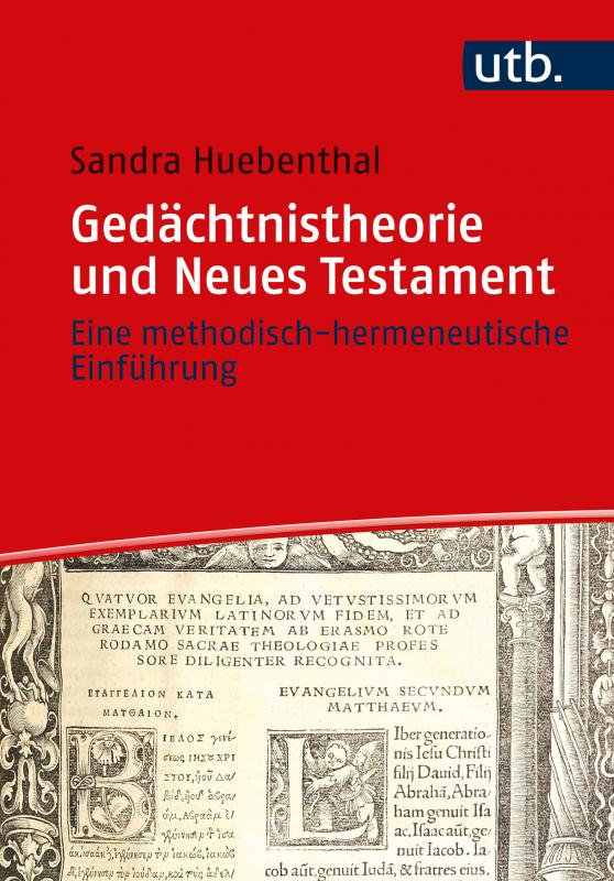 Cover-Bild Gedächtnistheorie und Neues Testament