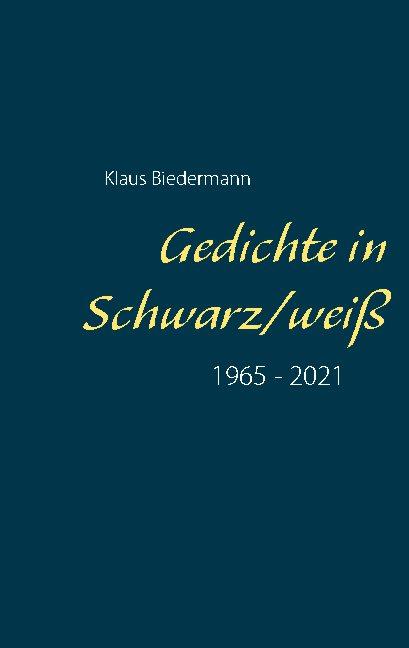 Cover-Bild Gedichte in Schwarz/weiß