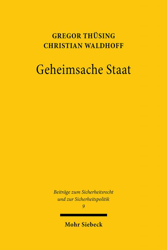 Cover-Bild Geheimsache Staat