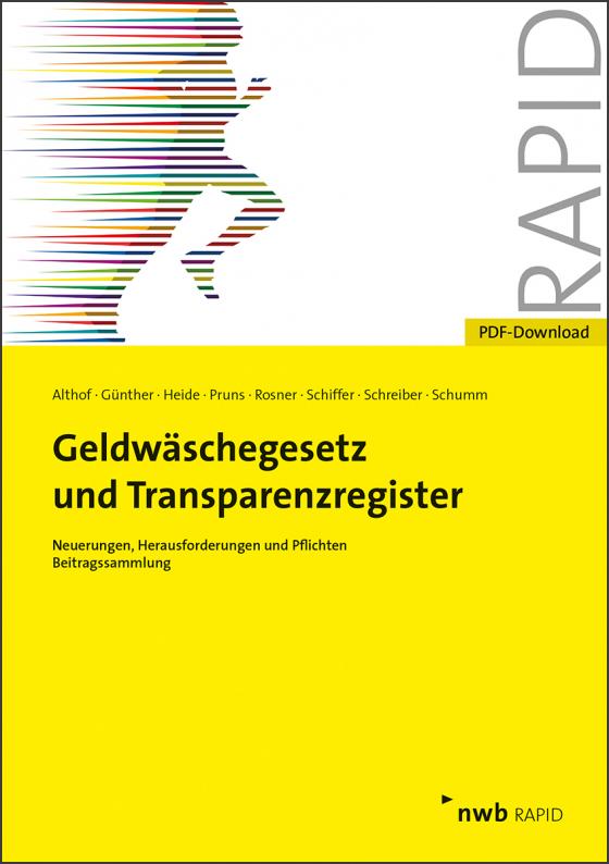 Cover-Bild Geldwäschegesetz und Transparenzregister
